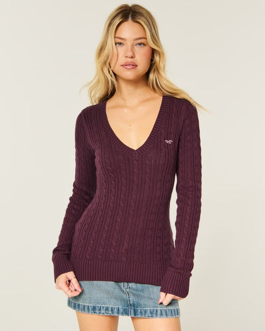 2000s Cable Knit Sweater