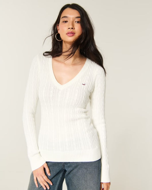 2000s Cable Knit Sweater